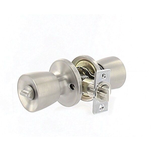 Valterra Valterra L32CS010 Stainless Steel Mobile Home Entrance Lock - Knob x Knob L32CS010 - main